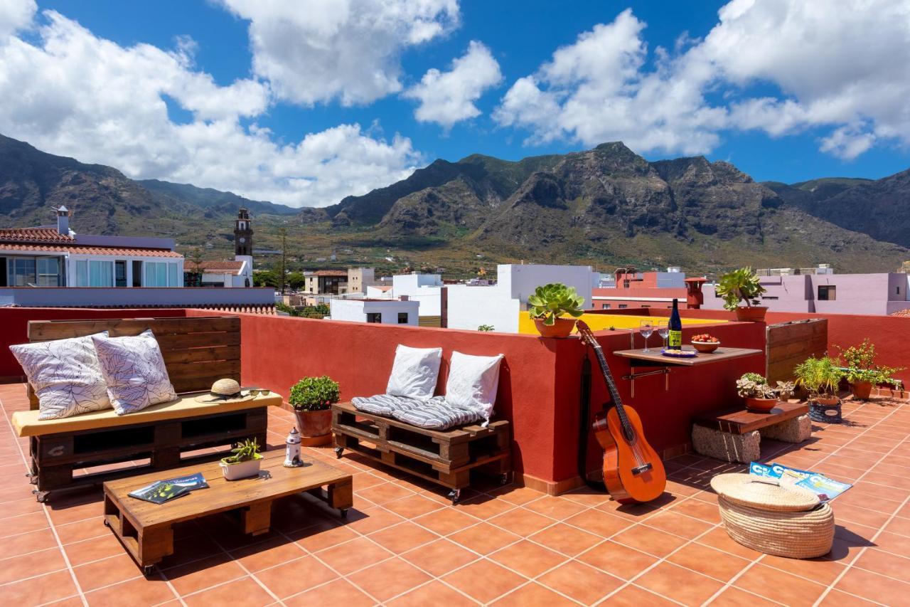 Tenohomes Rustic House With Terrace & Nature Views Buenavista Del Norte Luaran gambar