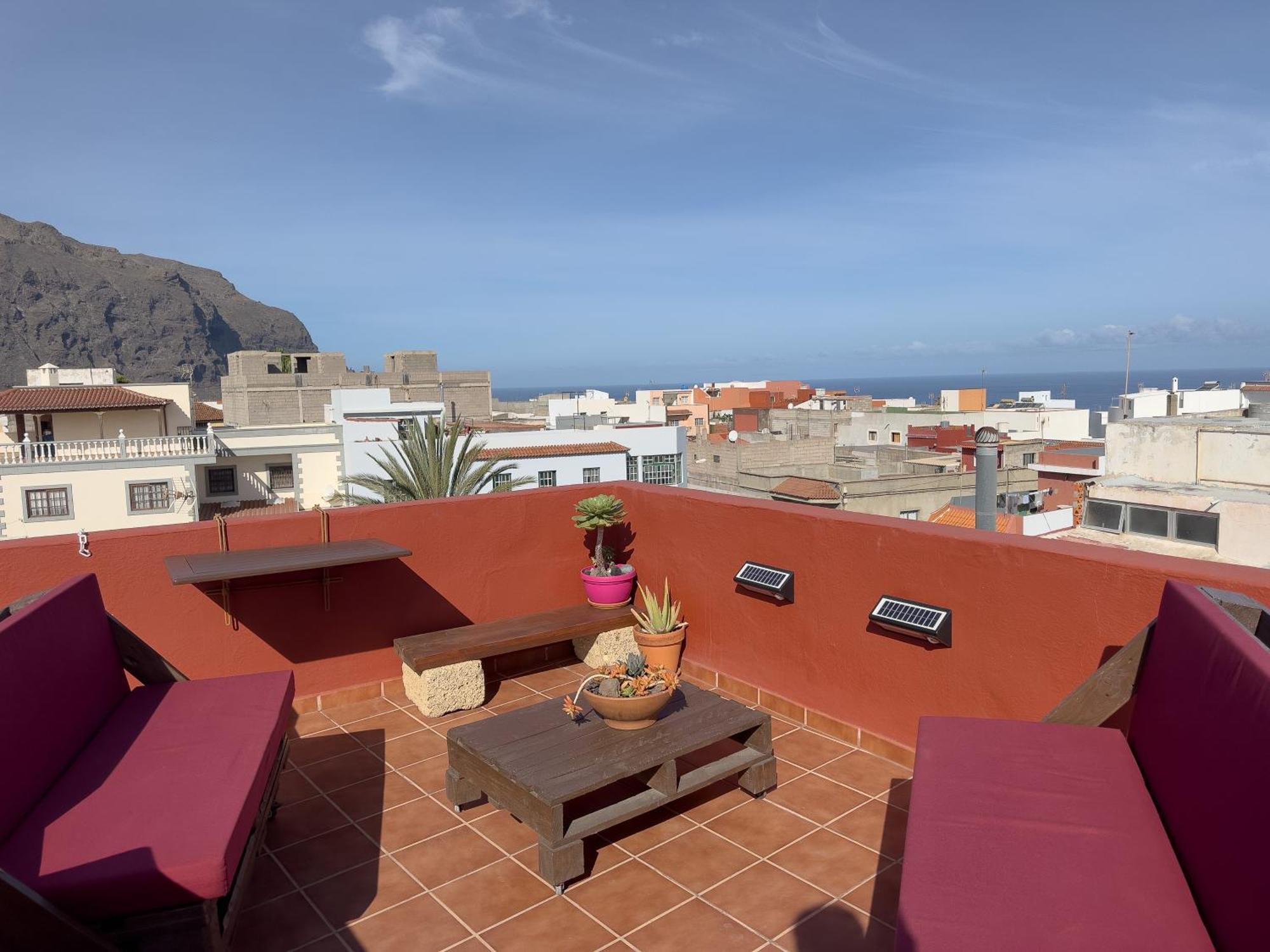 Tenohomes Rustic House With Terrace & Nature Views Buenavista Del Norte Luaran gambar