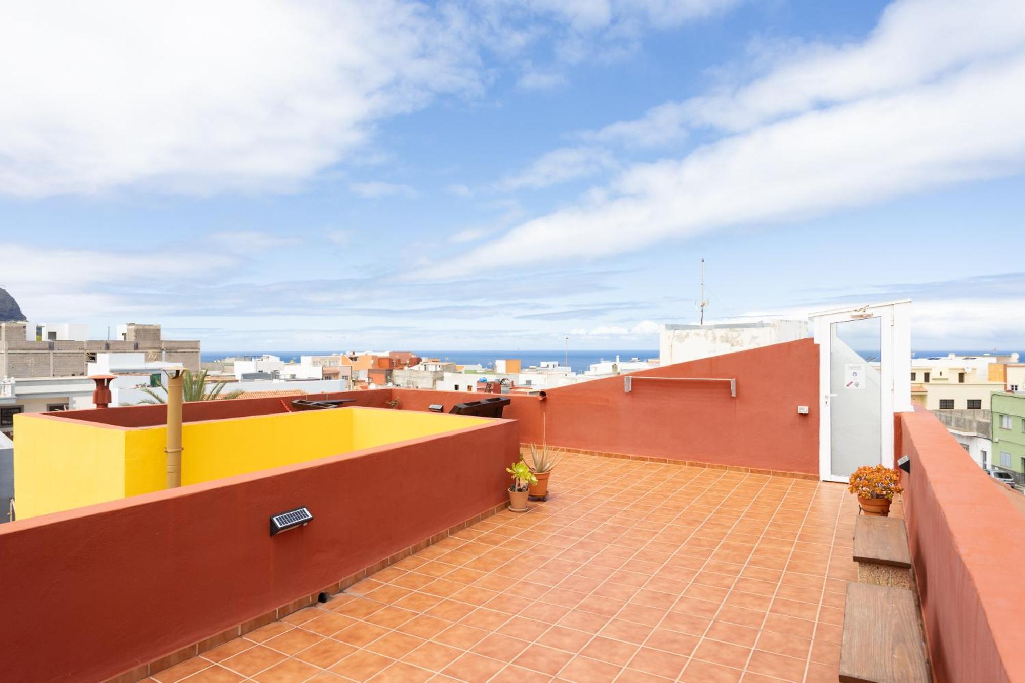 Tenohomes Rustic House With Terrace & Nature Views Buenavista Del Norte Luaran gambar